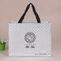 Custom Logo High Quality Metalized Lamination Non Woven Tote Shopping Bag Luxury